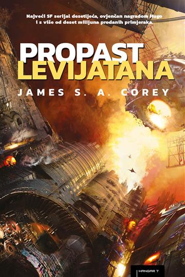 Knjiga Propast Levijatana autora James S. A. Corey izdana 2025 kao meki uvez dostupna u Knjižari Znanje.