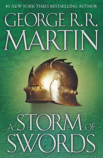 Knjiga Storm of Swords autora George R.R. Martin izdana 2000 kao tvrdi uvez dostupna u Knjižari Znanje.