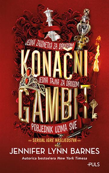 Knjiga Konačni gambit autora Jennifer Lynn Barnes izdana 2024 kao meki uvez dostupna u Knjižari Znanje.