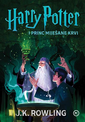 Knjiga Harry Potter i Princ Miješane krvi autora J.K. Rowling izdana 2023 kao tvrdi uvez dostupna u Knjižari Znanje.